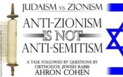 Judaism V Zionism[1]